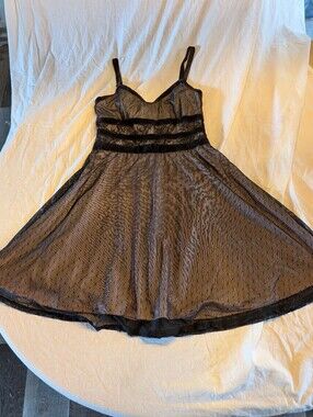2/40$ Jacob Black Lace Mini Dress